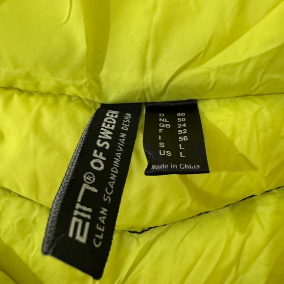 2117 of Sweden mens Large light warm puffer jacket - Picture 3 of 8